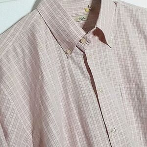 Peter Millar button up Checked shirt Large